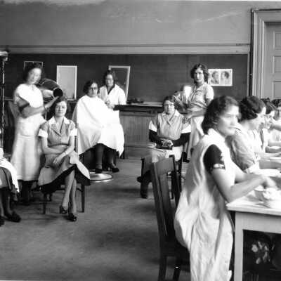 McKinley High - cosmetology class