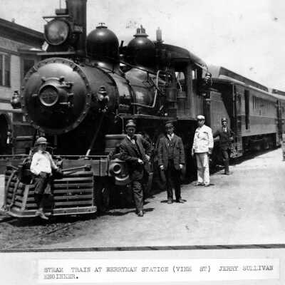 SP Train Berryman Station