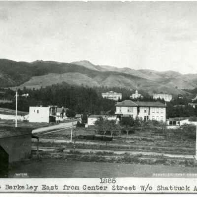 Berkeley East from Center Street w/o Shattuck Avenue