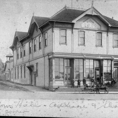 Odd Fellows Hall (I.O.O.F), 1890s