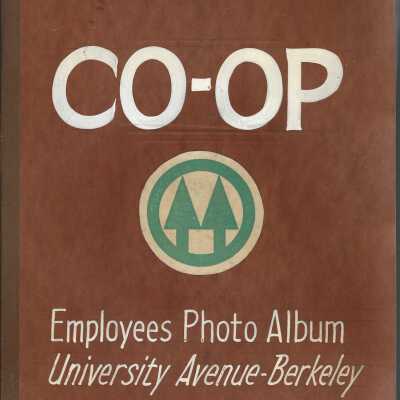 Co-op employees photo albums, University Avenue, Berkeley