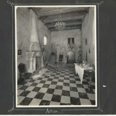 34: “After.” Unidentified interior. 