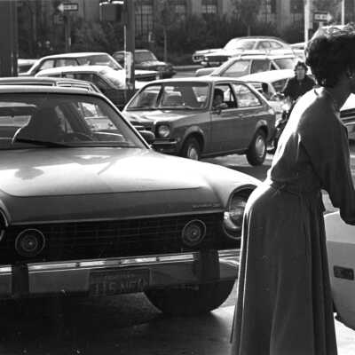 Lines at Service Station