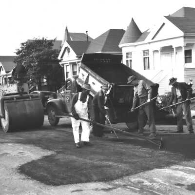 Street paving
