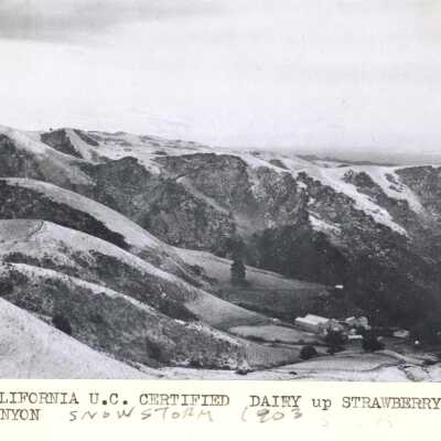 Farm Buildings in a Canyon