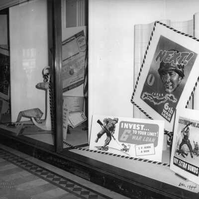 WW2 War Posters on Display