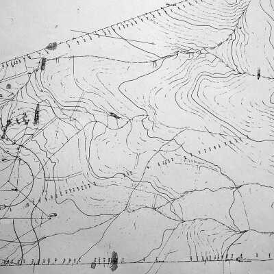 Contour Map of Cragmont Tract