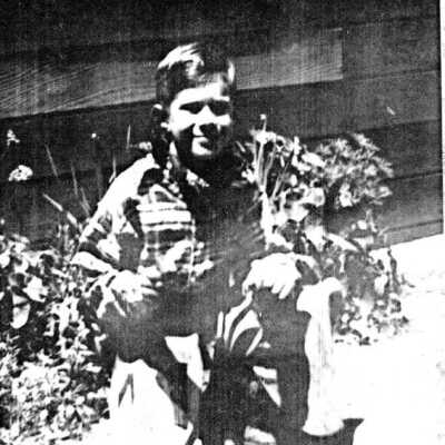 Ken Pettitt with a Toy Gun