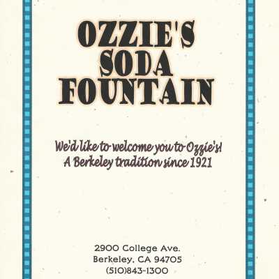 front of #3 1990's menu