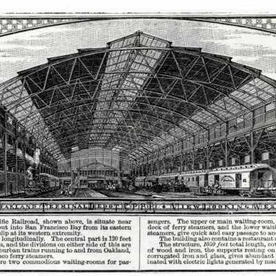 Central Pacific Railroad Terminal - Oakland
