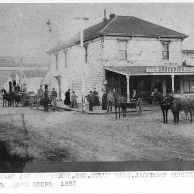 J.K. Stewart Grocery Store, Mrs. Booth's Shoe Store