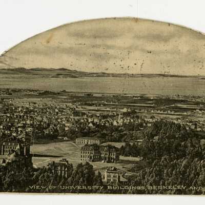 View of University Buildings, Berkeley and Bay