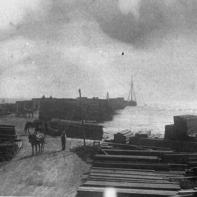 Taylor Lumber Yard 1894
