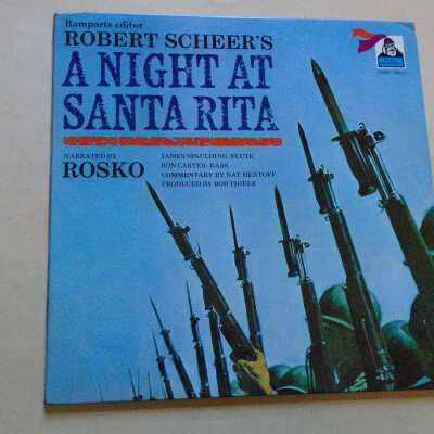 Vinyl Record, A NIGHT AT SANTA RITA, Ca,1960s