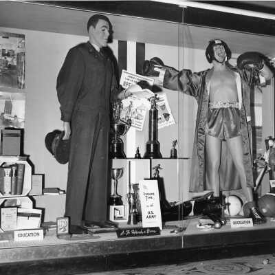 Hink's Department Store Window Display