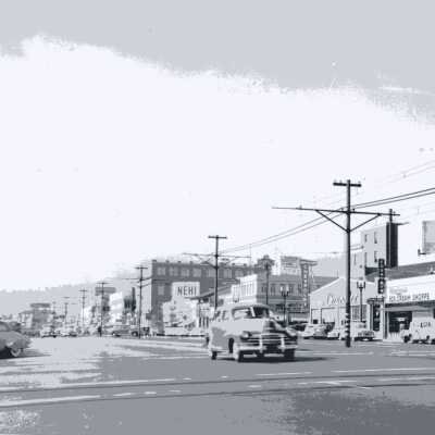 Shattuck & Channing, looking N