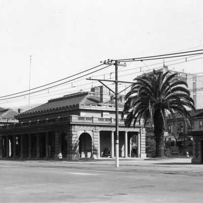 SP Depot, downtown