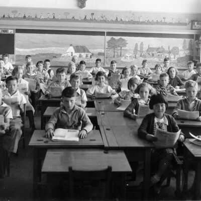 Washington School classroom