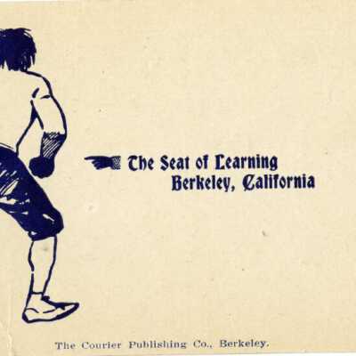 The Seat of Learning Berkeley, California: Origformat: Postcard
