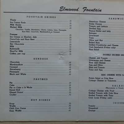 menu elmwood ft. 2