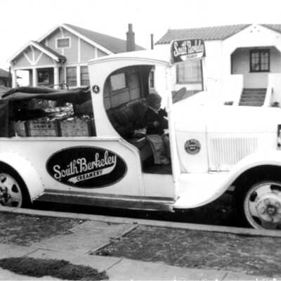 South Berkeley Creamery delivery truck, 1939
