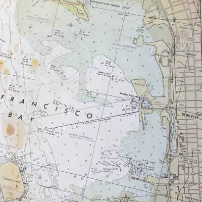 Nautical Chart, SF Bay