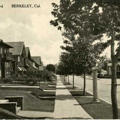 Boulevard. Berkeley, Cal.: Origformat: Postcard