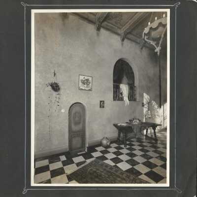 38: Unidentified interiors, apparently after remodeling. 
