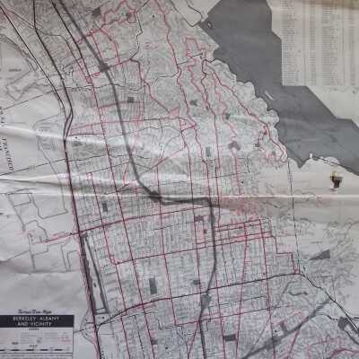 Berkeley Map (Thomas Bros)