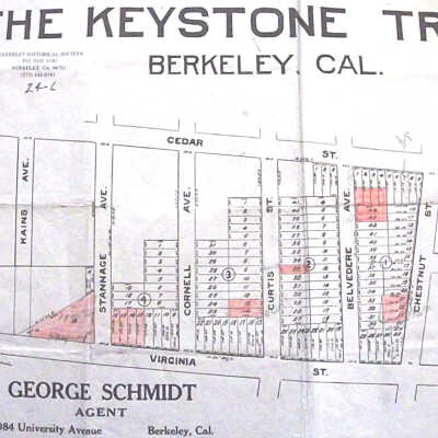 Keystone Tract Berkeley Cal.