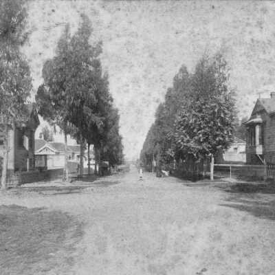East on Fairview at California