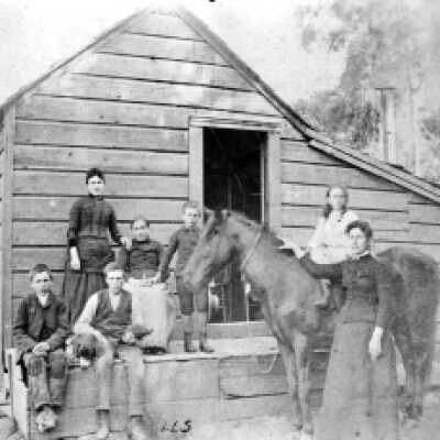 Lasserott farm and family, San Pablo Valley