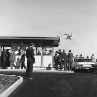 Heliport Dedication - takeoff