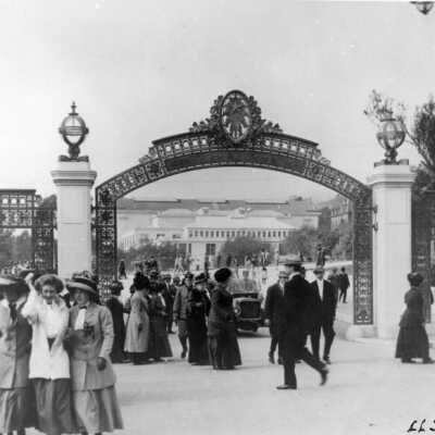 University of California Sather Gate, Students