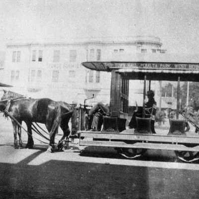 Horsecar: Town Hall, Peralta Park, West Berkeley route