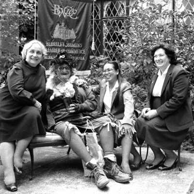 Shirley Dean with members of Berkeley Women's Chamber of Commerce