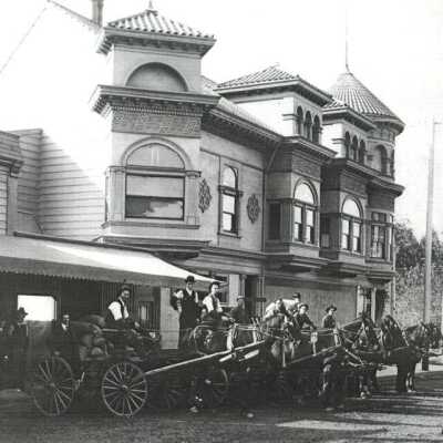 Sills Store, Delivery Wagon