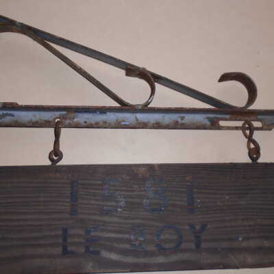 Address sign -Hillside School