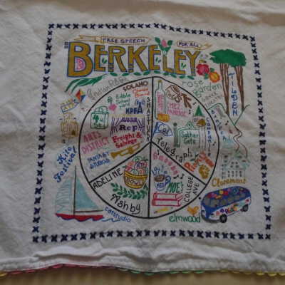 "Berkeley" tea towel