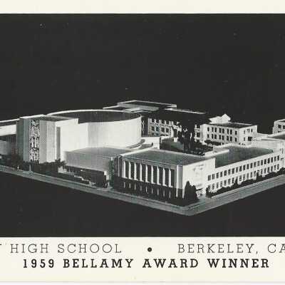 Berkeley High School, Berkeley, California. 1959 Bellamy Award Winner