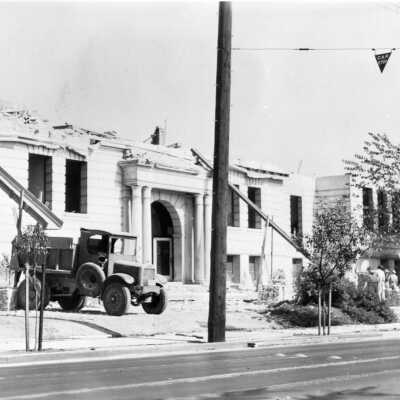 Berkeley HIgh, Grove St Bldg Demolition