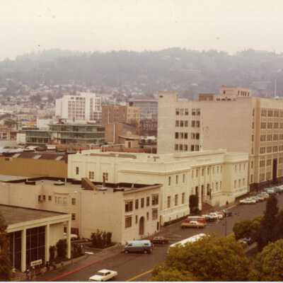 North side of Center Street, taken from old City Hall.