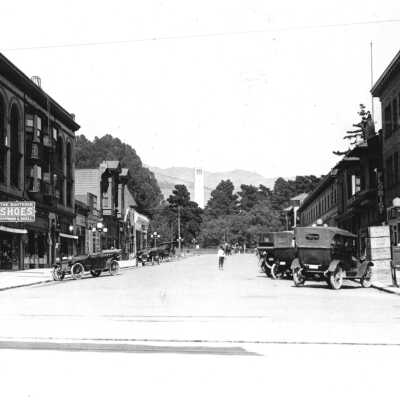 Center Street between Shattuck and Oxford