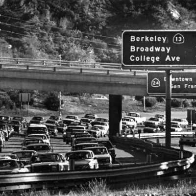 Caldecott Tunnel, west