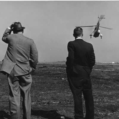 Heliport Dedication - takeoff
