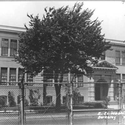 Washington School, front