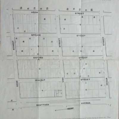 Antisell Tract Map