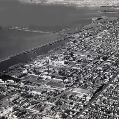 Aerial view of West Berkeley