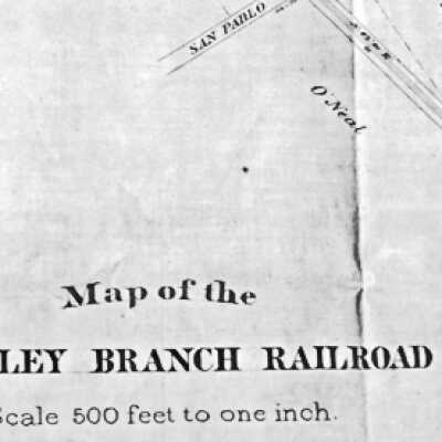 1867 Berkeley Branch Steam Railroad