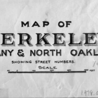 1925 Berkeley, Albany & North Oakland